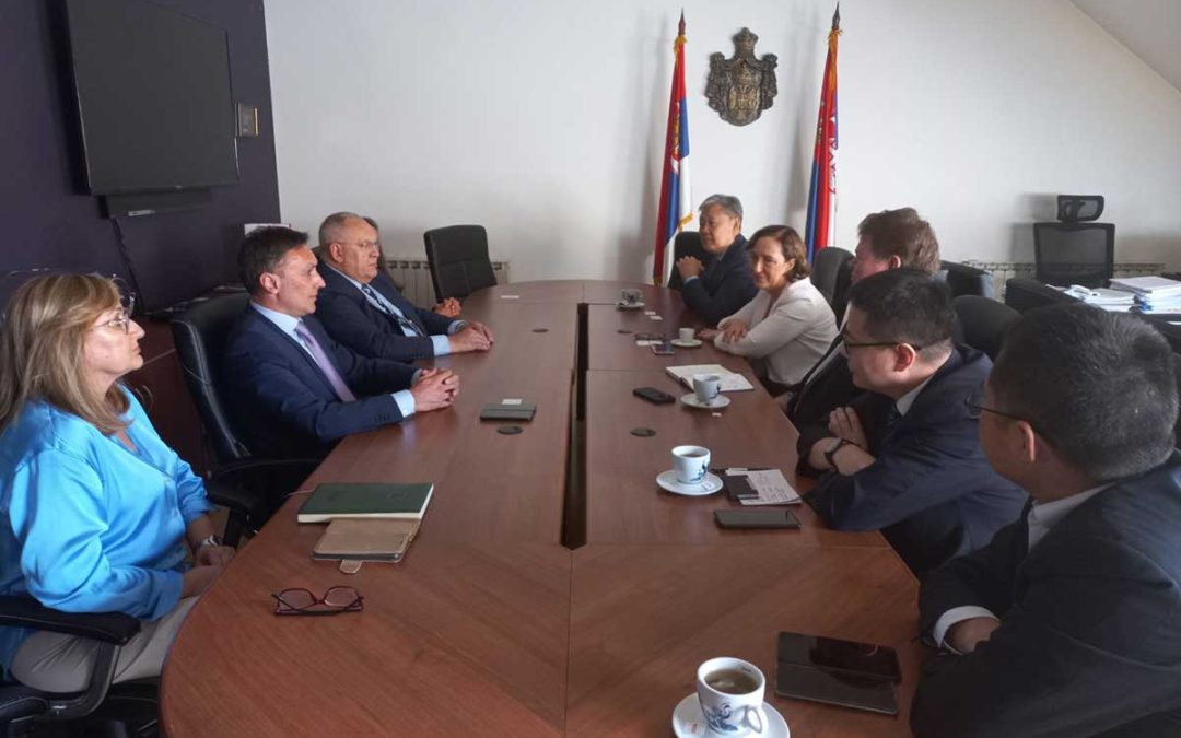 Meeting with high representatives of International Atomic Energy Agency held at Directorate